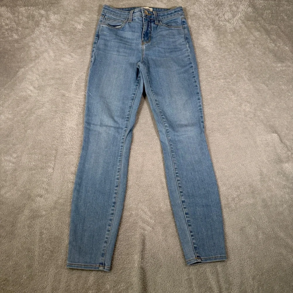 L'AGENCE Jeans Womens 24 Light Wash Skinny High‎ Rise Stretch Denim Pants Casual